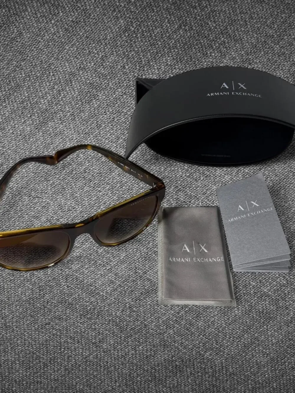 Armani Exchange AX4095S Tortoise Brown Sunglasses-Brand New